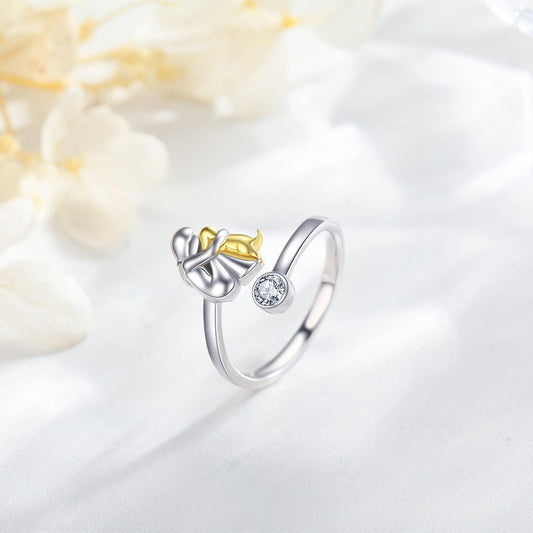 Anillo El Abrazo Eterno, detalle