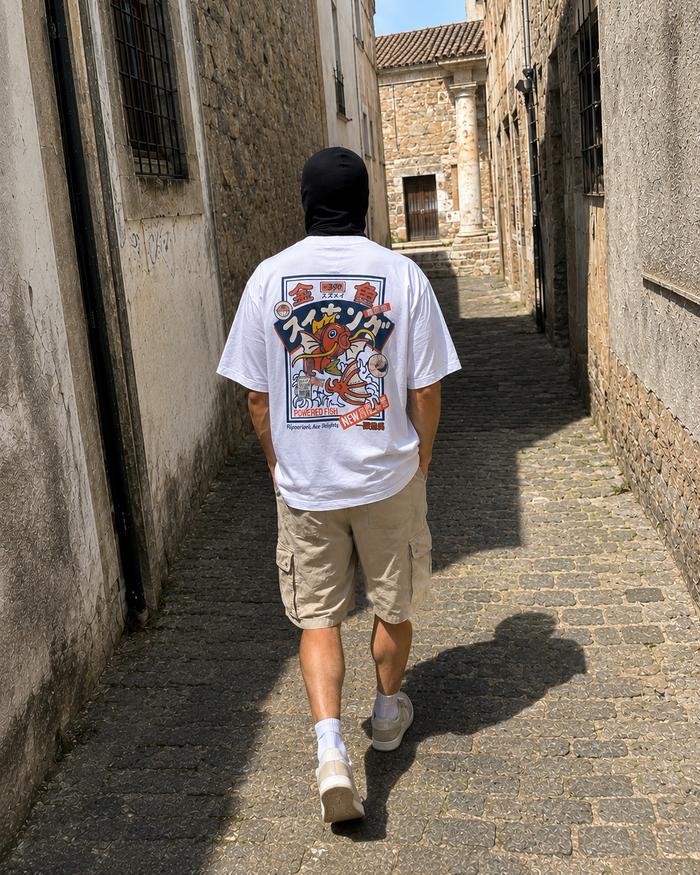 Camiseta Japonesa Pez Koi