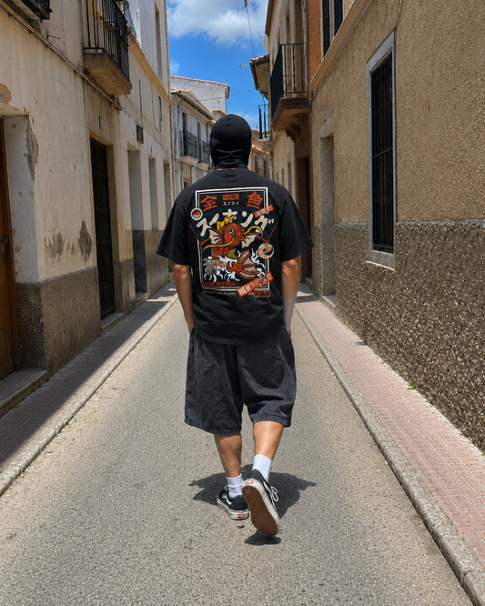 Camiseta Japonesa Pez Koi