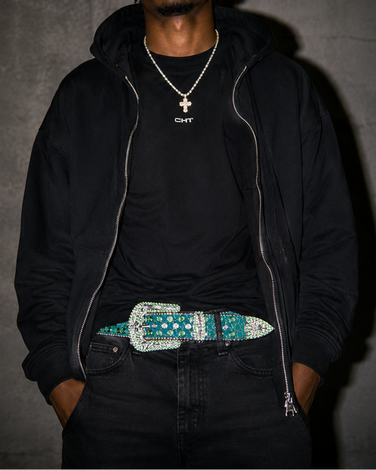 Cinturon Snake Rhinestone
