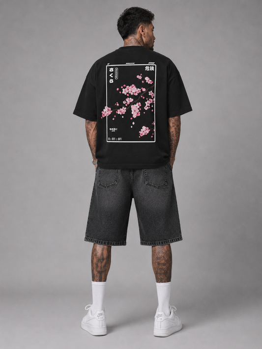 Camiseta Japonesa Florecer Espiritual
