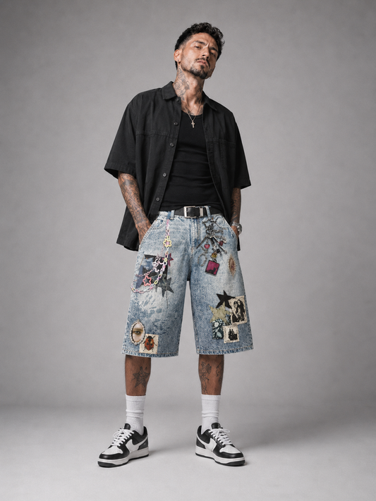 Pantalones Cortos LikeARockstar