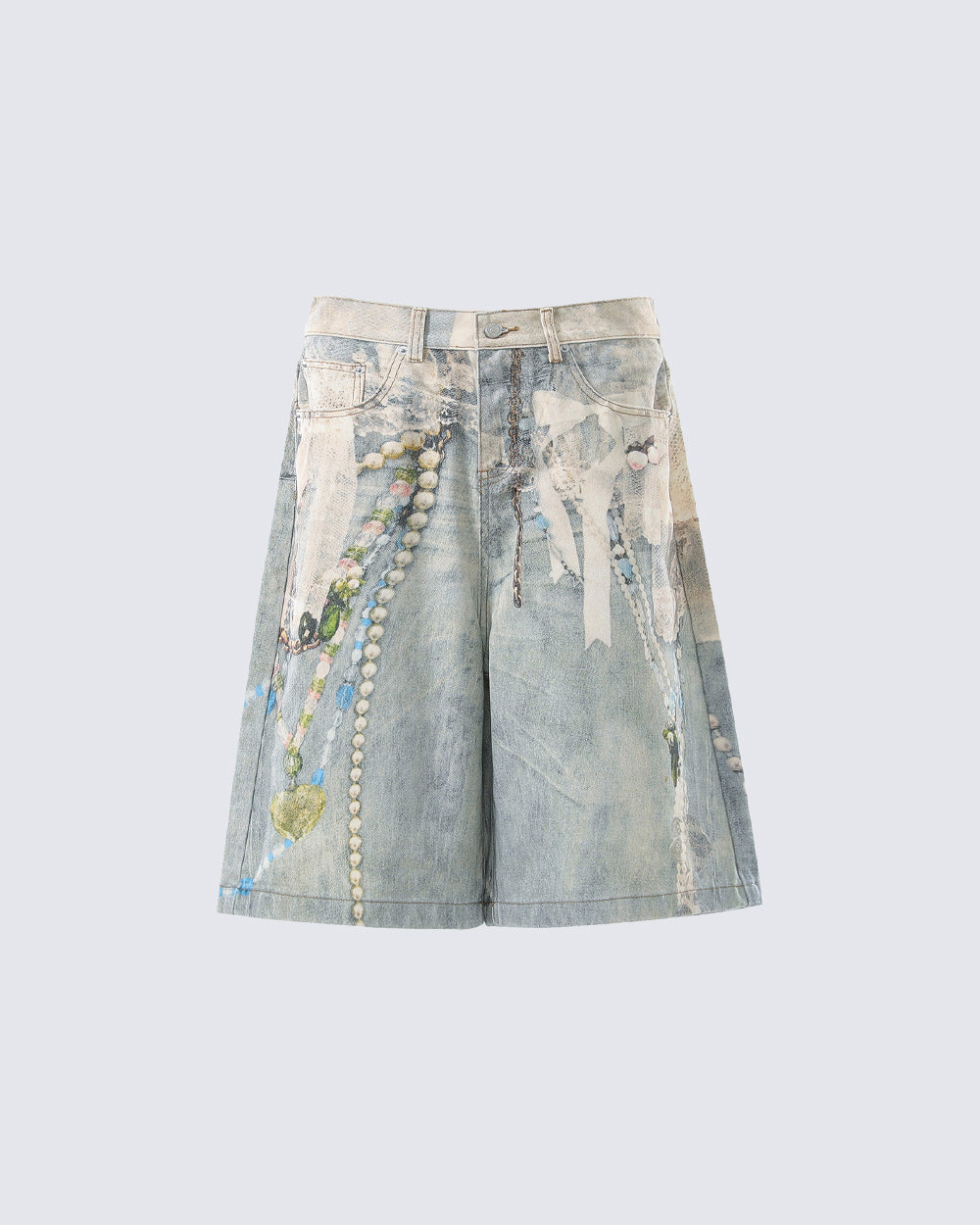 Pantalones Cortos Chain 3D pintura