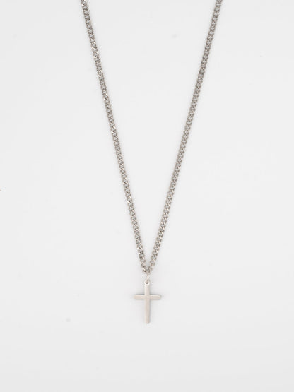 Cadena Cruz ( Bañada oro 18K )