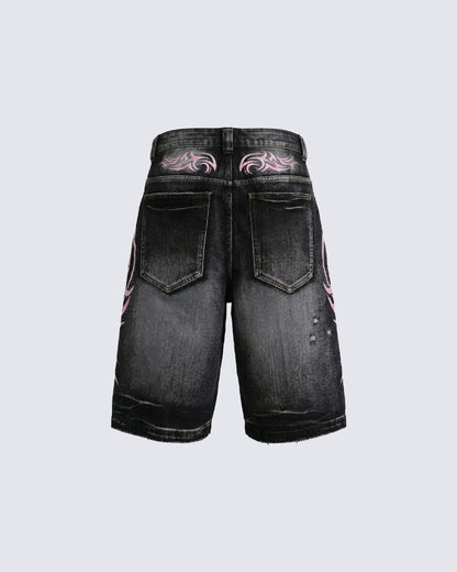 Pantalones Cortos Tribal Pink