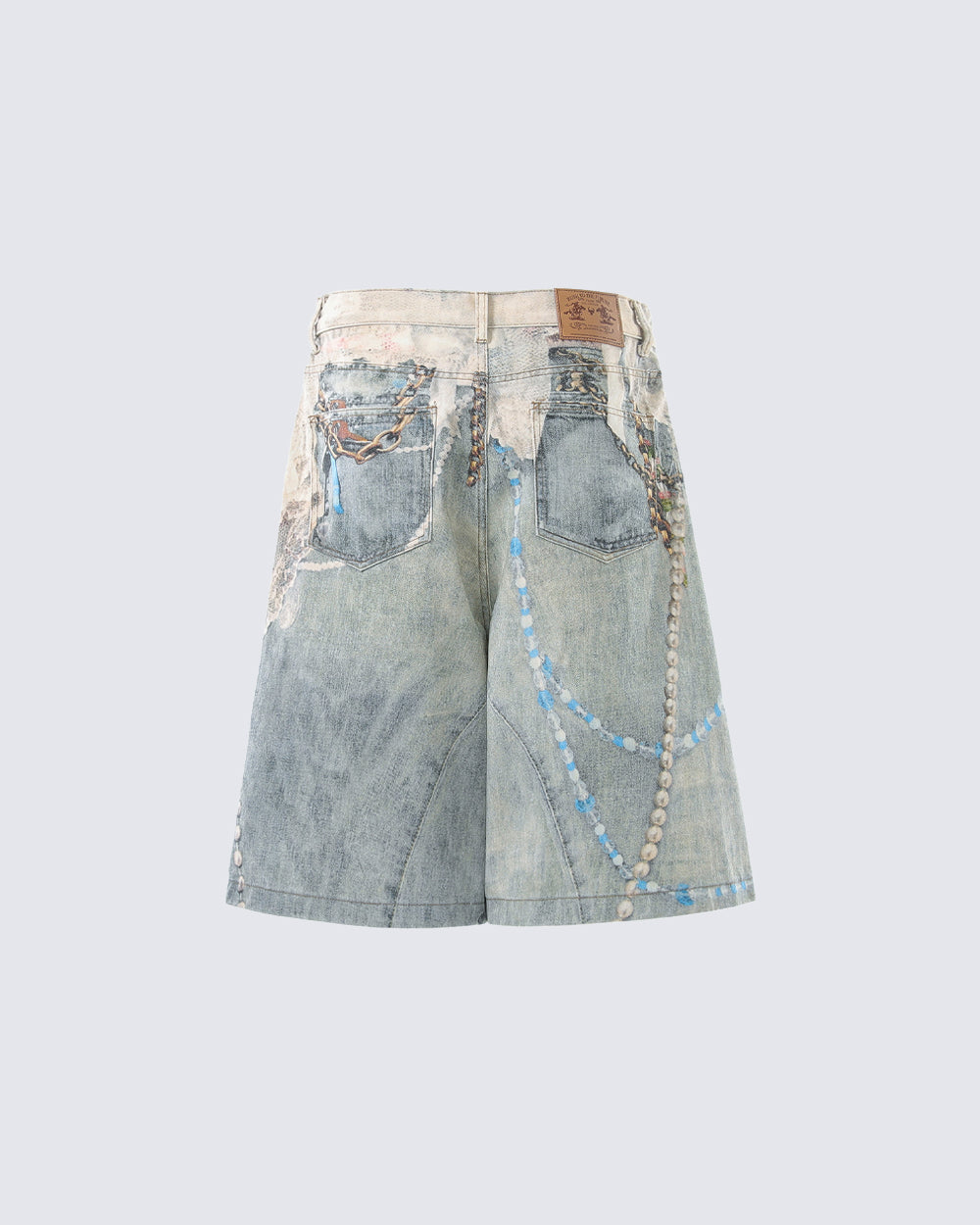 Pantalones Cortos Chain 3D pintura