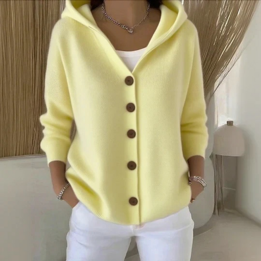 Cardigan Léonie en amarillo