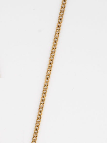 Cadena Cruz ( Bañada oro 18K )