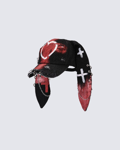 Gorra con orejas Punky Bunny