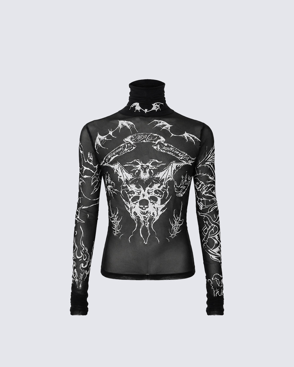 Camiseta de malla Ghotic Sleeve