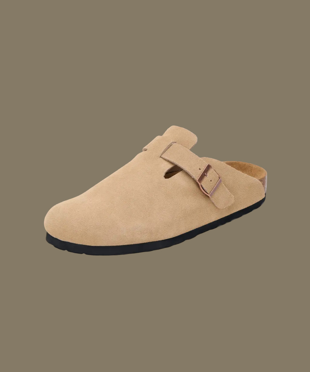 Zuecos de ante premium