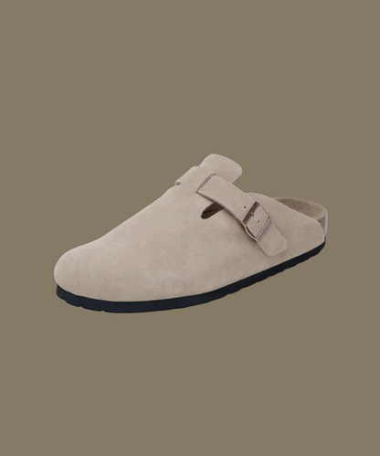 Zuecos de ante premium