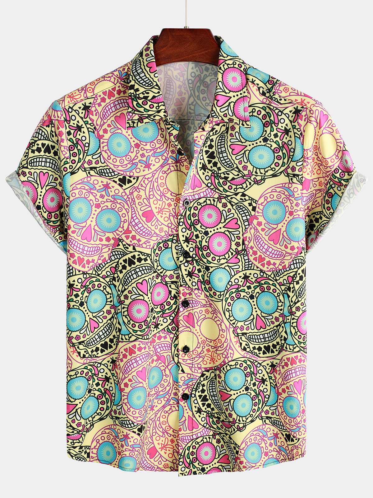Camisa Mexican Tattoo Skull