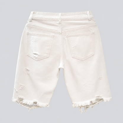 Pantalon Vaquero Nieve Rasgada
