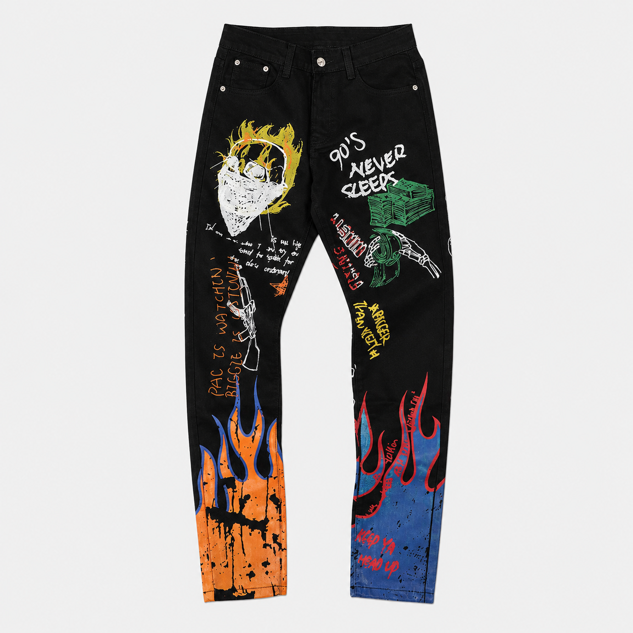 Pantalones Largos Chaos Ink