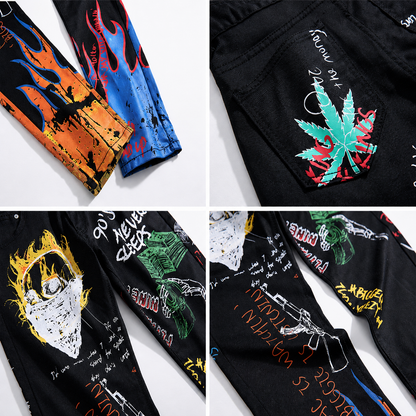 Pantalones Largos Chaos Ink