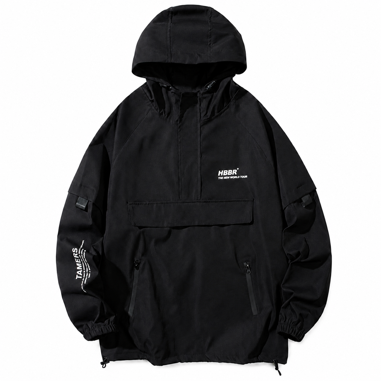 Sudadera Black Shell Techwear