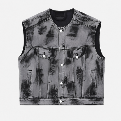 Conjunto Bosque Gris distressed