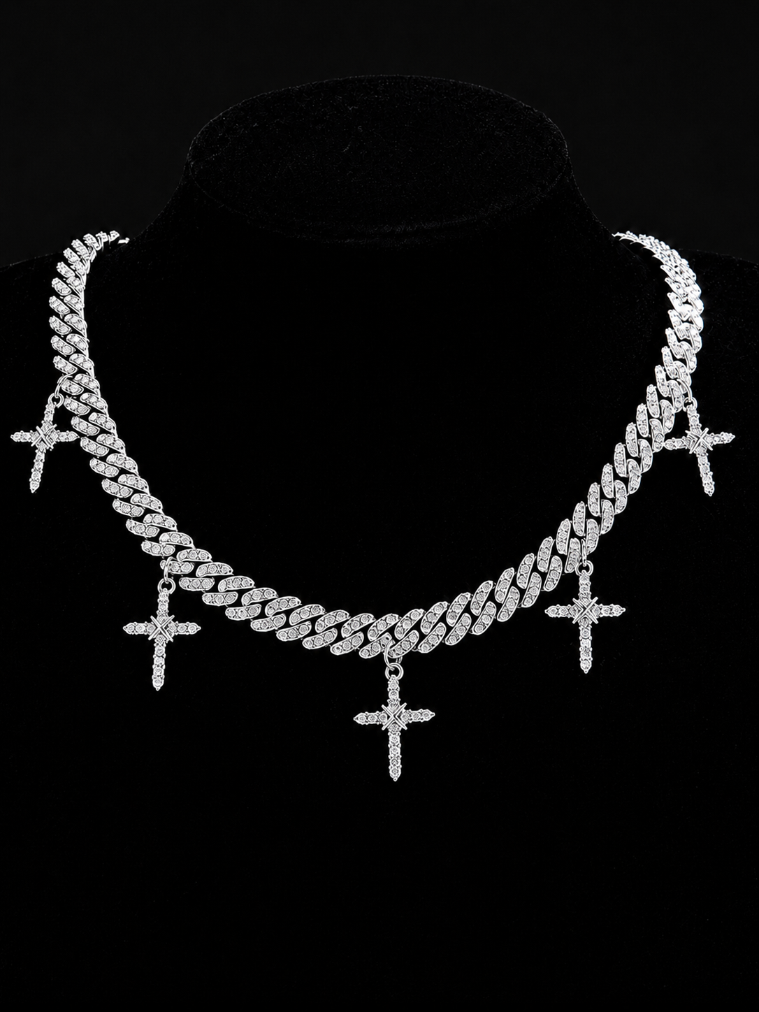 Cuban Chain Cross 98'