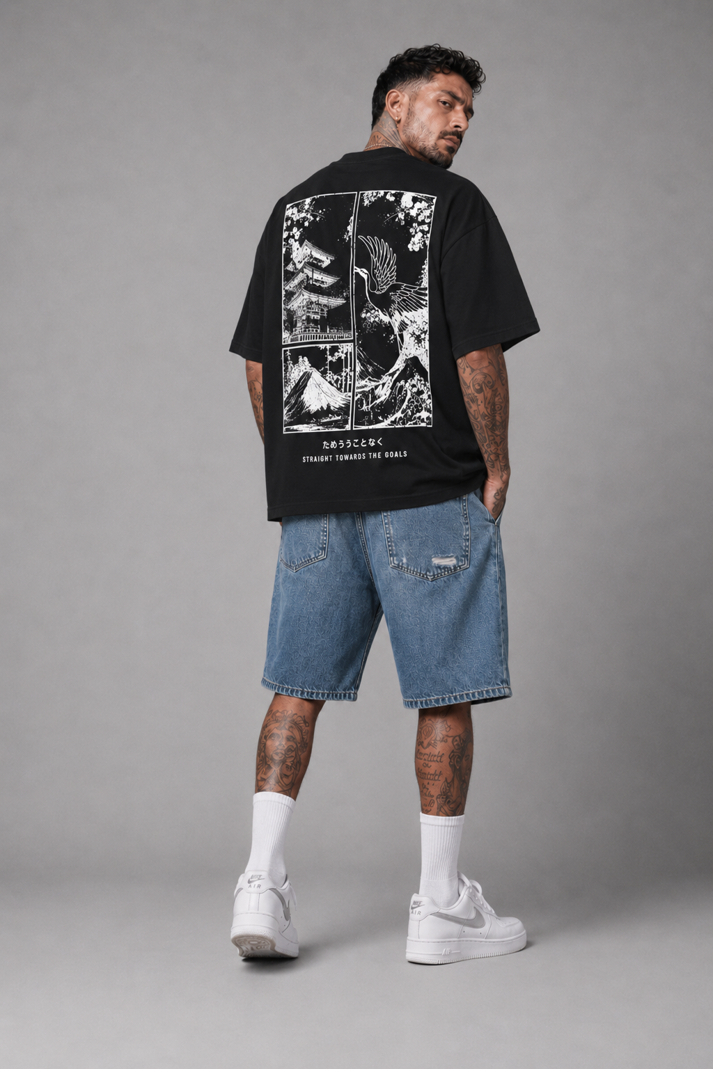 Camiseta Japonesa Templo