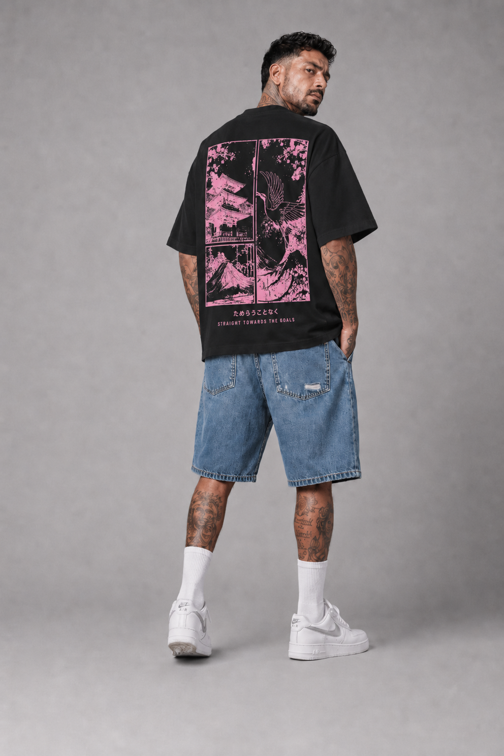 Camiseta Japonesa Templo