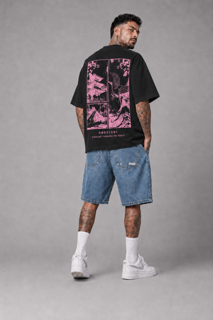 Camiseta Japonesa Templo