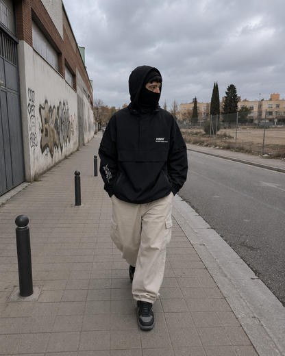 Sudadera Black Shell Techwear