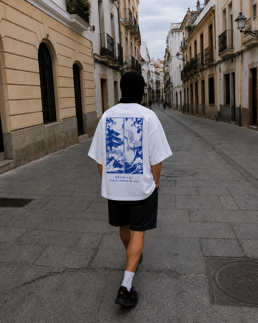 Camiseta Japonesa Templo