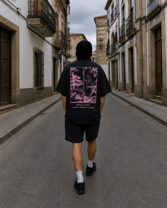 Camiseta Japonesa Templo