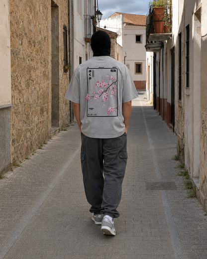 Camiseta Japonesa Florecer Espiritual