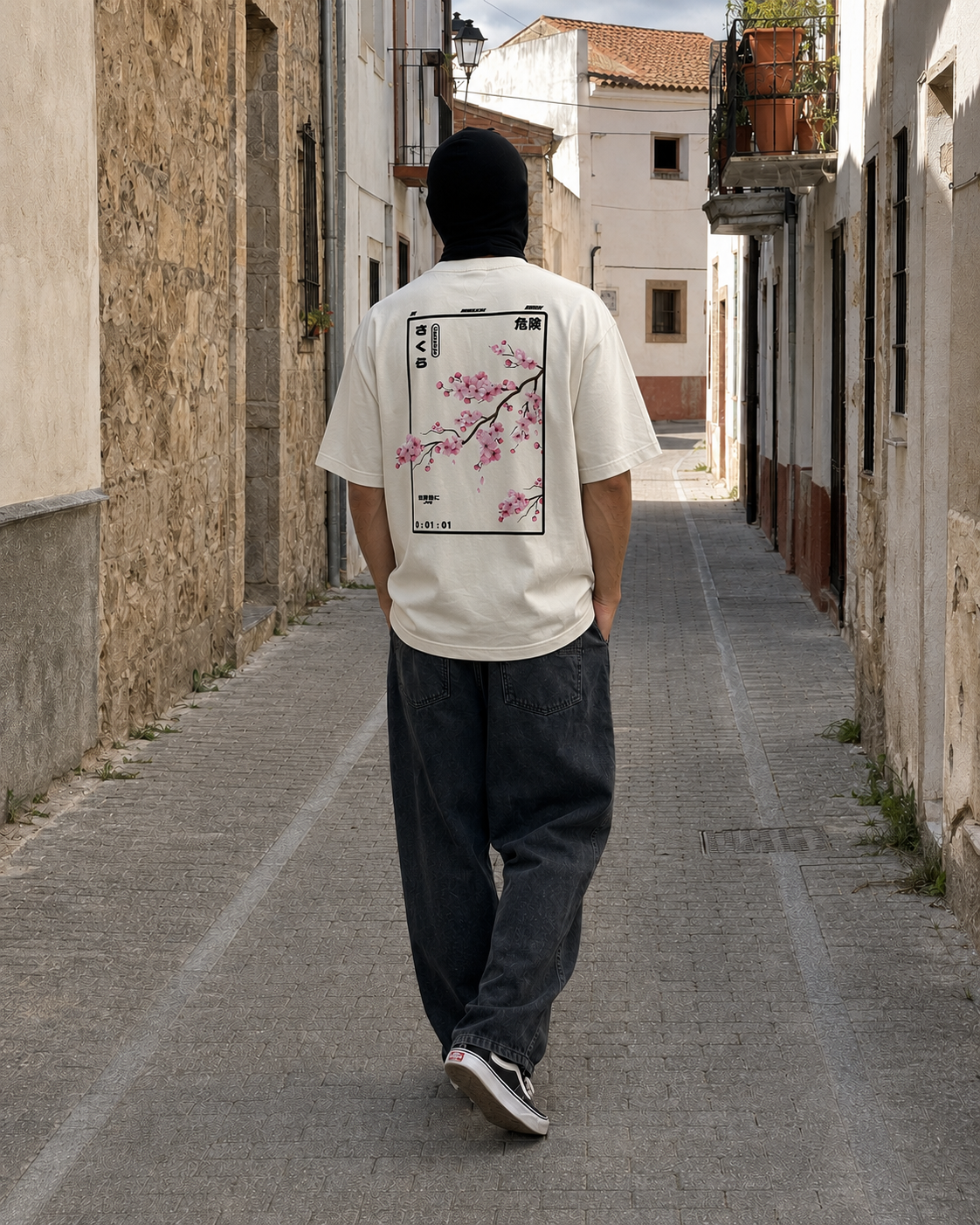 Camiseta Japonesa Florecer Espiritual