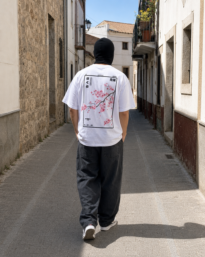 Camiseta Japonesa Florecer Espiritual