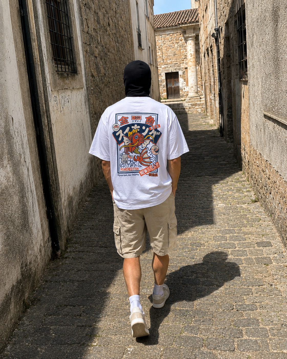 Camiseta Japonesa Pez Koi