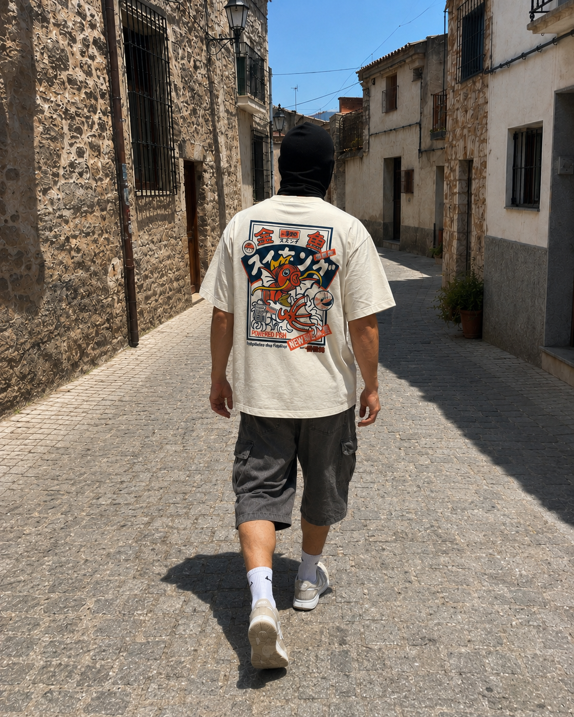Camiseta Japonesa Pez Koi