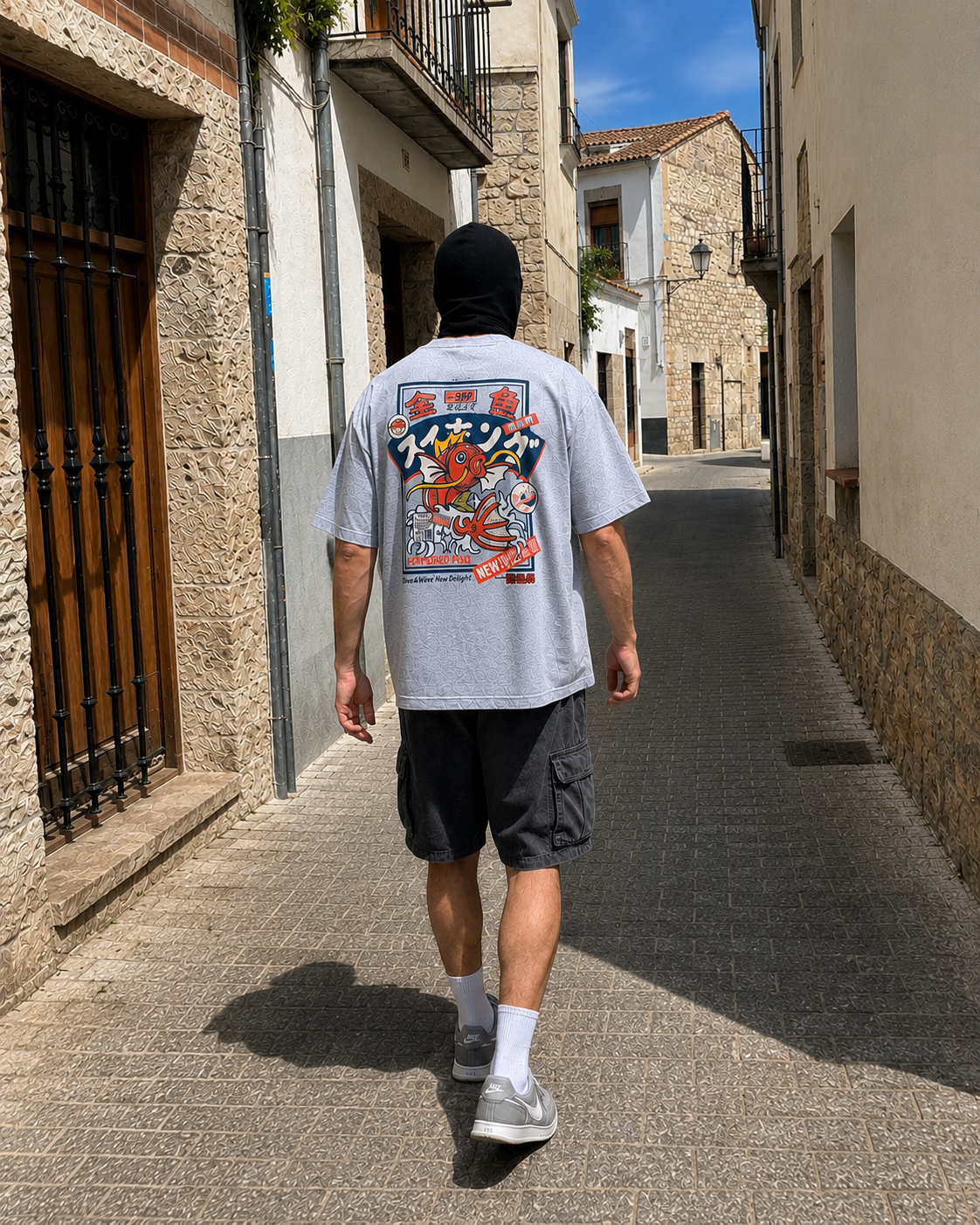 Camiseta Japonesa Pez Koi