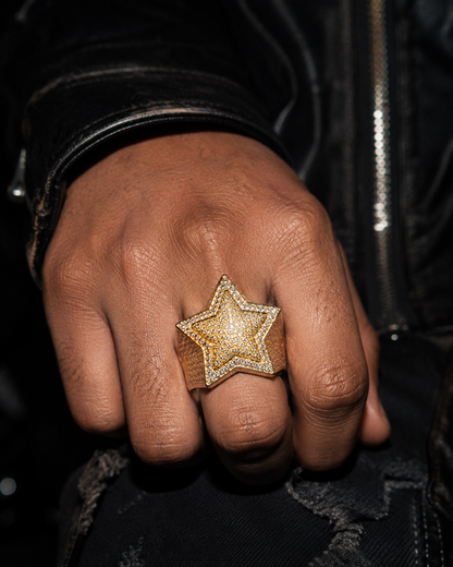 Anillo Estrella 3D