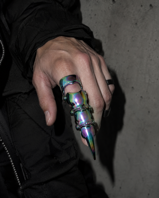 Anillo Skeletton Finger armadura articulada