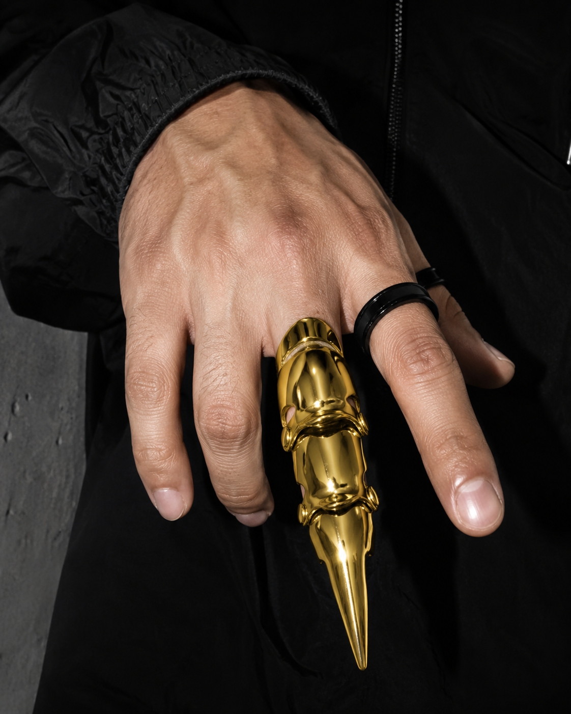 Anillo Skeletton Finger armadura articulada