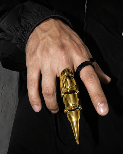 Anillo Skeletton Finger armadura articulada