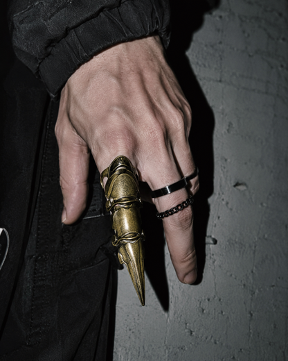 Anillo Skeletton Finger armadura articulada