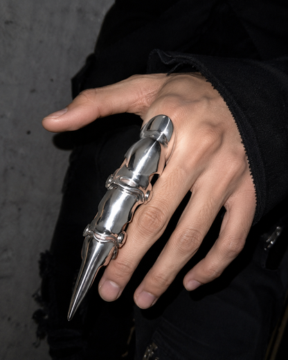 Anillo Skeletton Finger armadura articulada