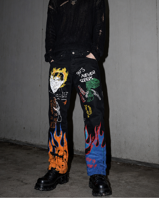 Pantalones Largos Chaos Ink
