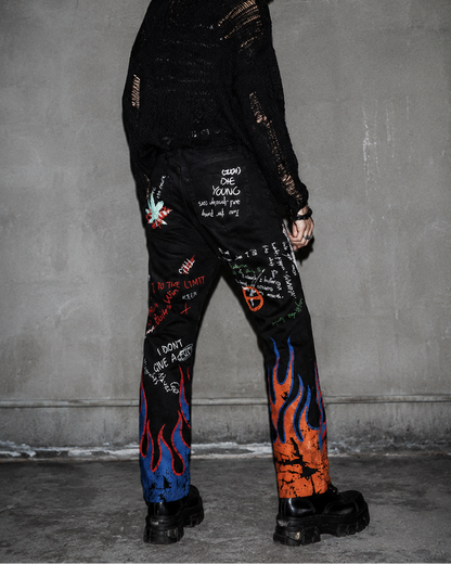 Pantalones Largos Chaos Ink