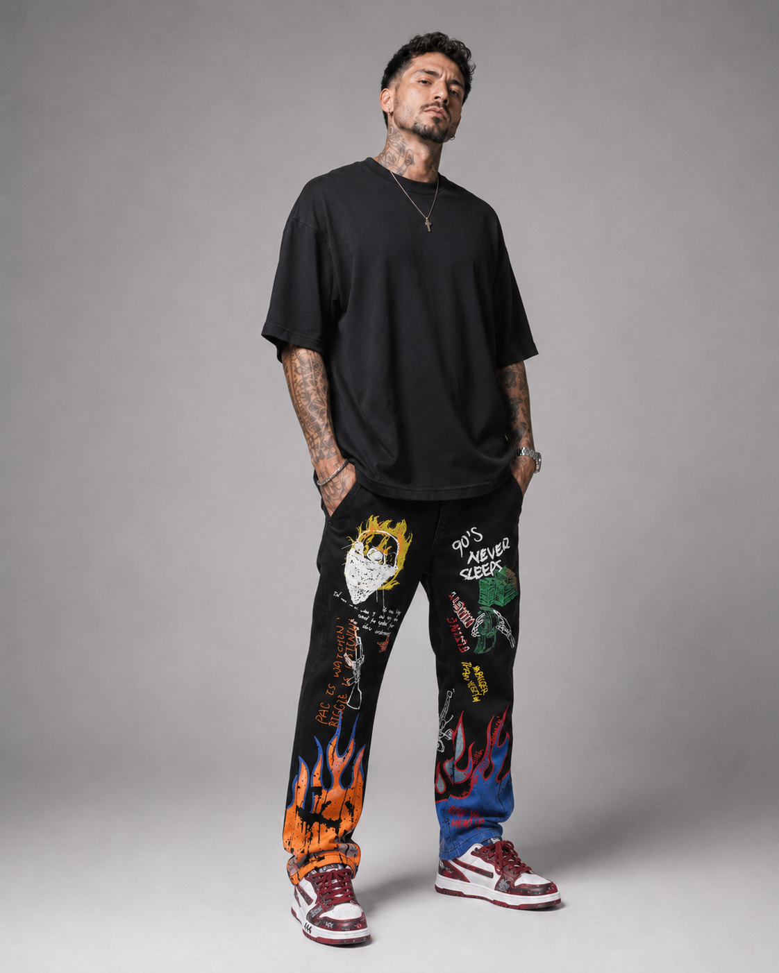 Pantalones Largos Chaos Ink