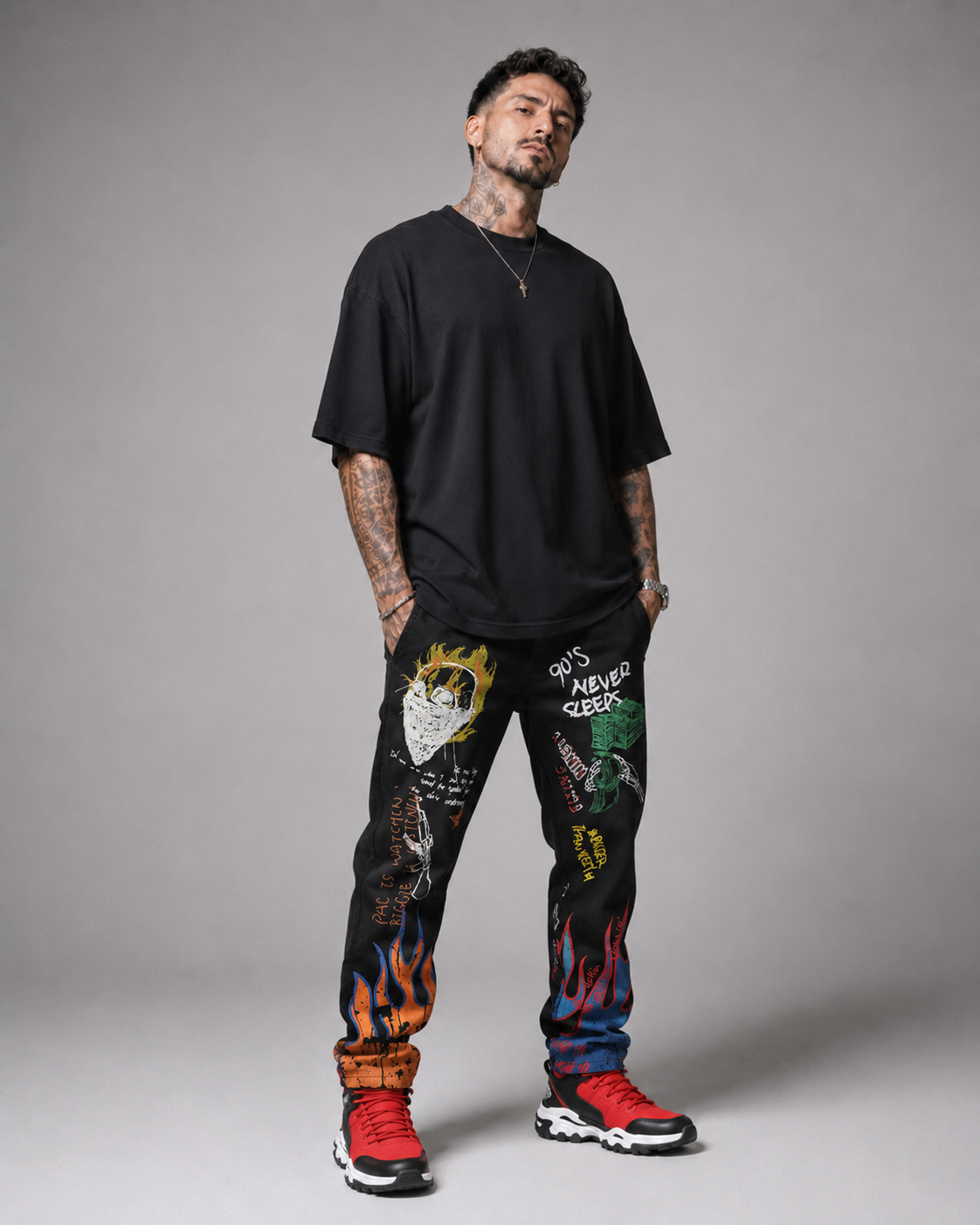 Pantalones Largos Chaos Ink