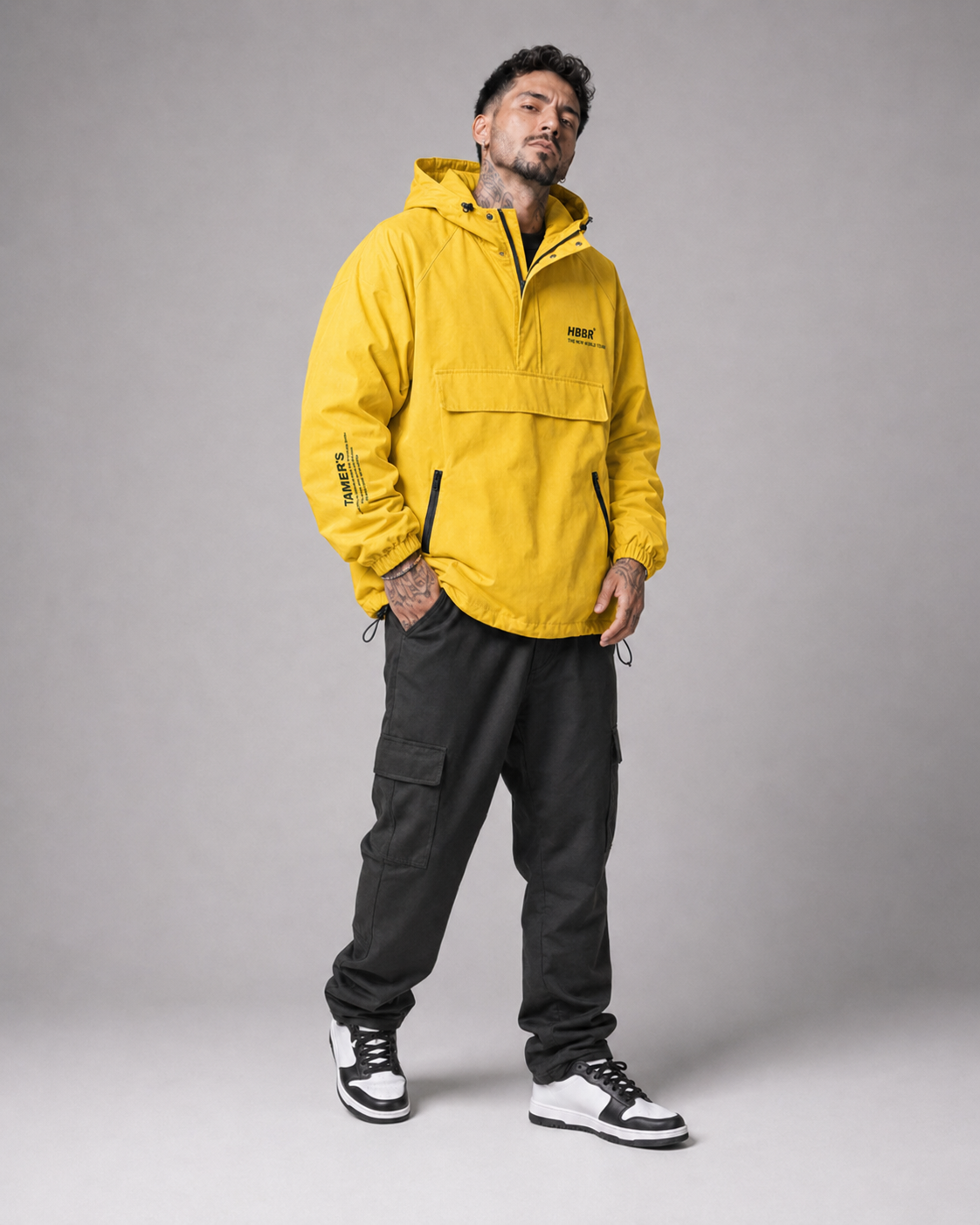 Sudadera Black Shell Techwear