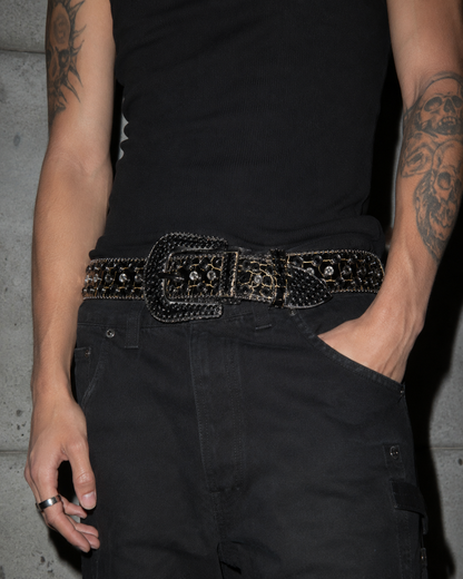 Cinturon Snake Rhinestone