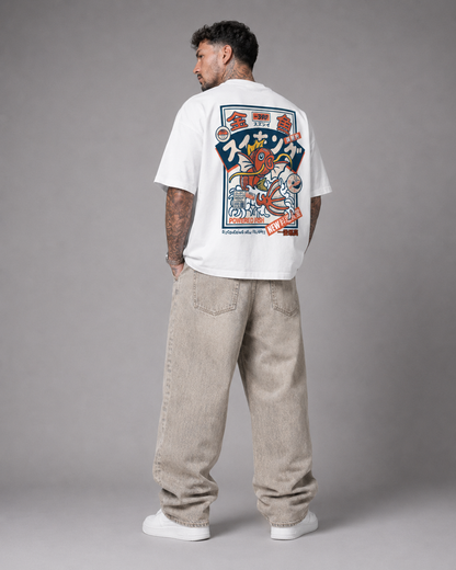 Camiseta Japonesa Pez Koi