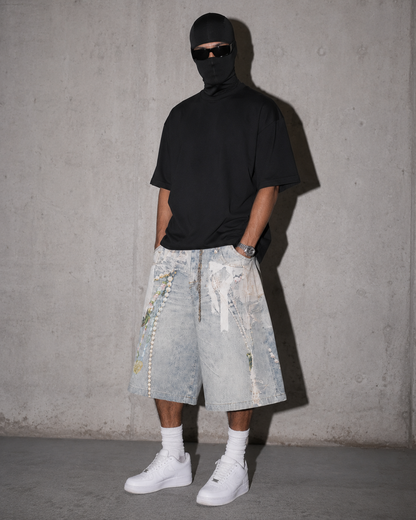 Pantalones Cortos Chain 3D pintura
