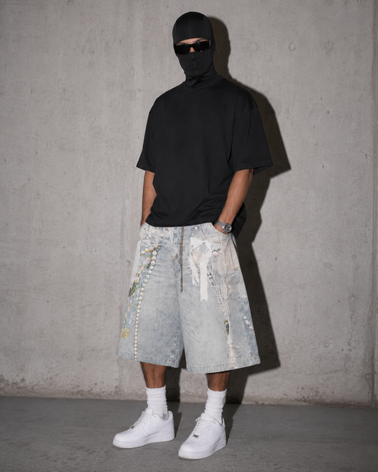 Pantalones Cortos Chain 3D pintura